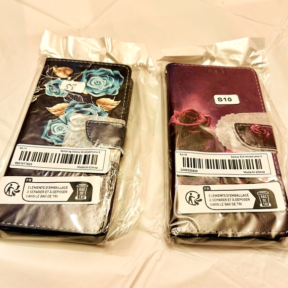 NWT Samsung Galaxy 8 Bluish-Green Flip Wallet Phone Case - Picture 4 of 8